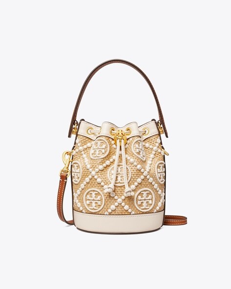 T Monogram Bucket Bag: Women's Designer Crossbody Bags