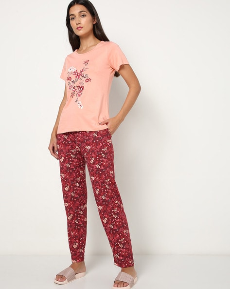 floral pyjama set