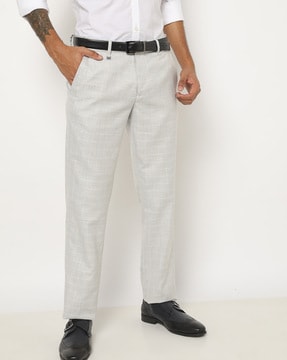 Solid Grey Formal Trouser  CANOE TRENDS
