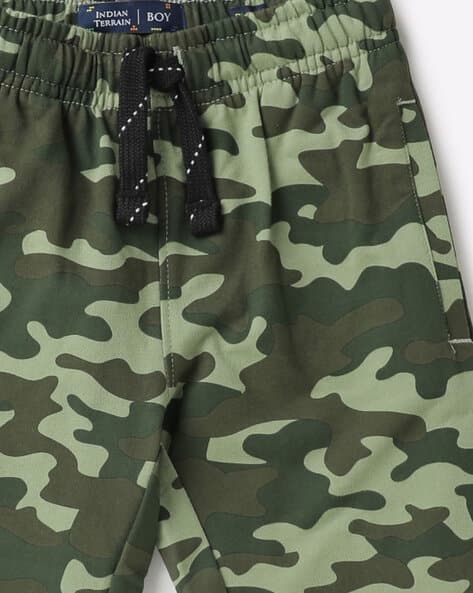 Camouflage Print Bermuda Shorts view 3