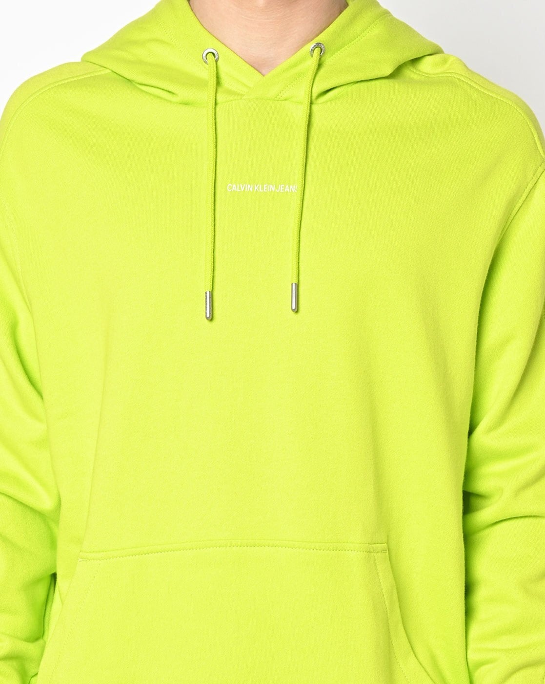 Calvin klein hotsell neon hoodie