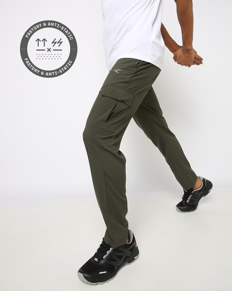Men Track Pants with Flap Pockets