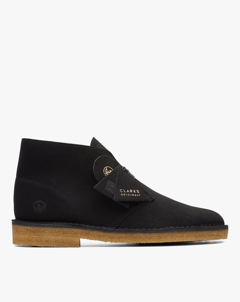 Clarks Lace-Up Ankle-Length Boots