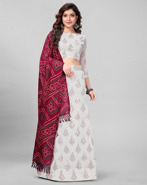 White Floral lehenga – Shachi Sood