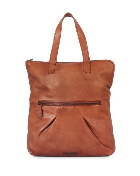 Genuine leather hotsell tote bag