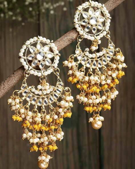 14KY D/C Sweetgrass Dangle Earrings - Gold Creations