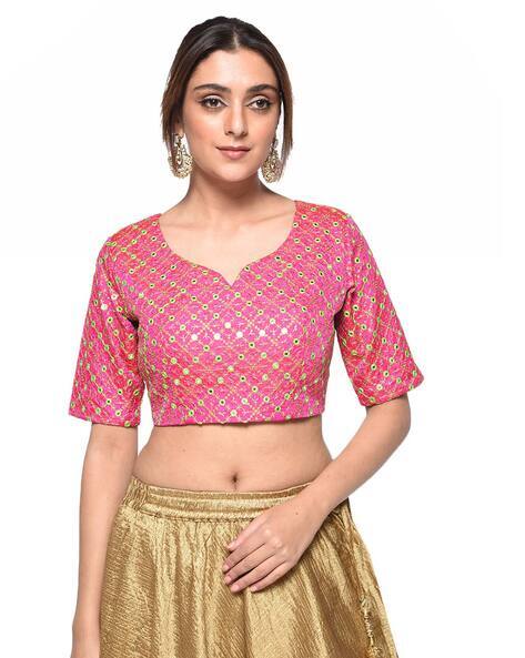Buy Pink Blouses for Women by AARRAH Online | Ajio.com