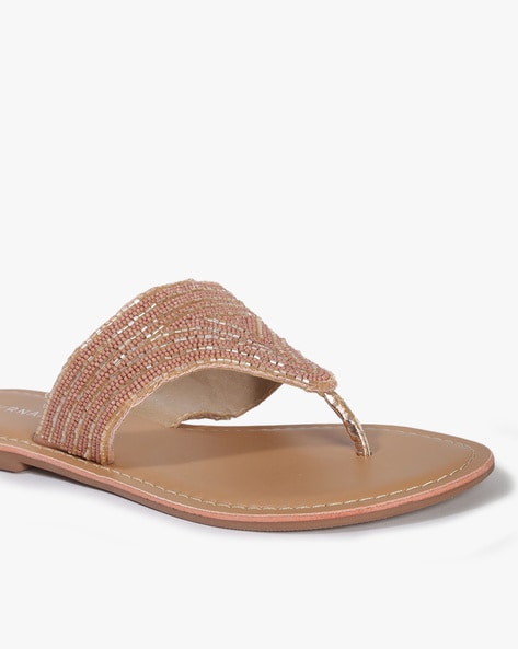 Valentino Garavani Rockstud Glitter Pvc Thong Sandals 2024 |  towncentervb.com