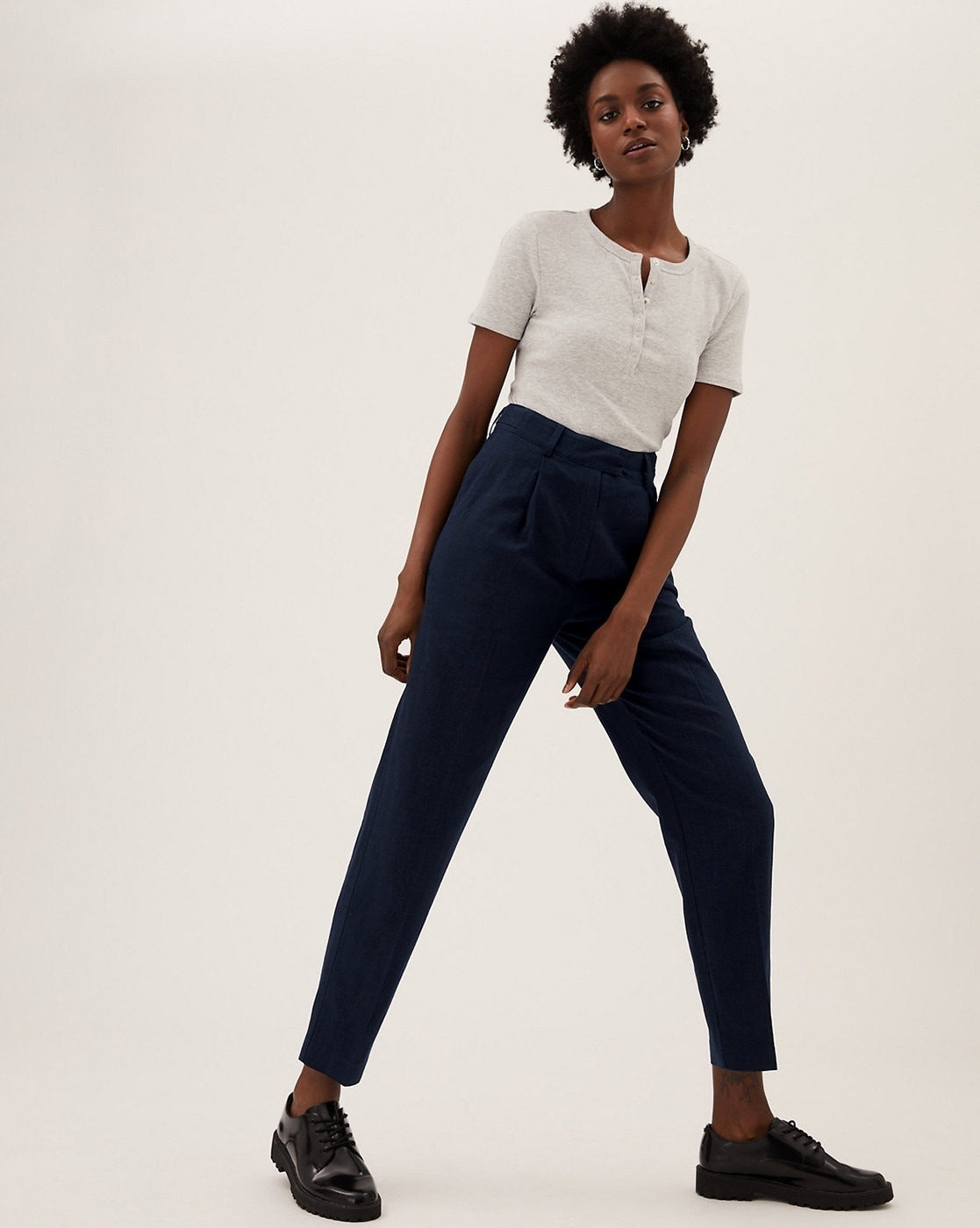 The 23 Best Pairs of Marks and Spencer WideLeg Trousers  Who What Wear