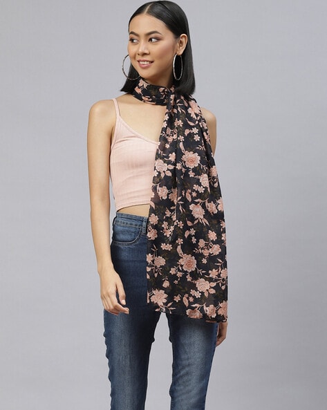 Floral Print Scarf Price in India