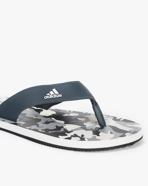 Grey adidas flip discount flops