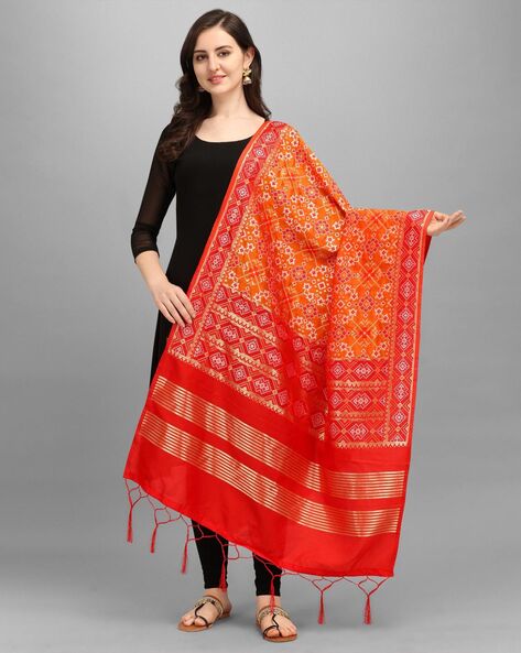 Embellished Banarasi Silk Dupatta Price in India