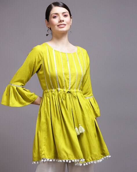 Embellished A-line Tunic
