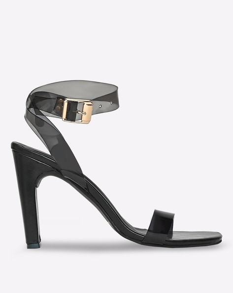 Trary Black Sandals Women, Black Strappy Sandals for Women, Lace Up Sandals  for Women, Open Toe