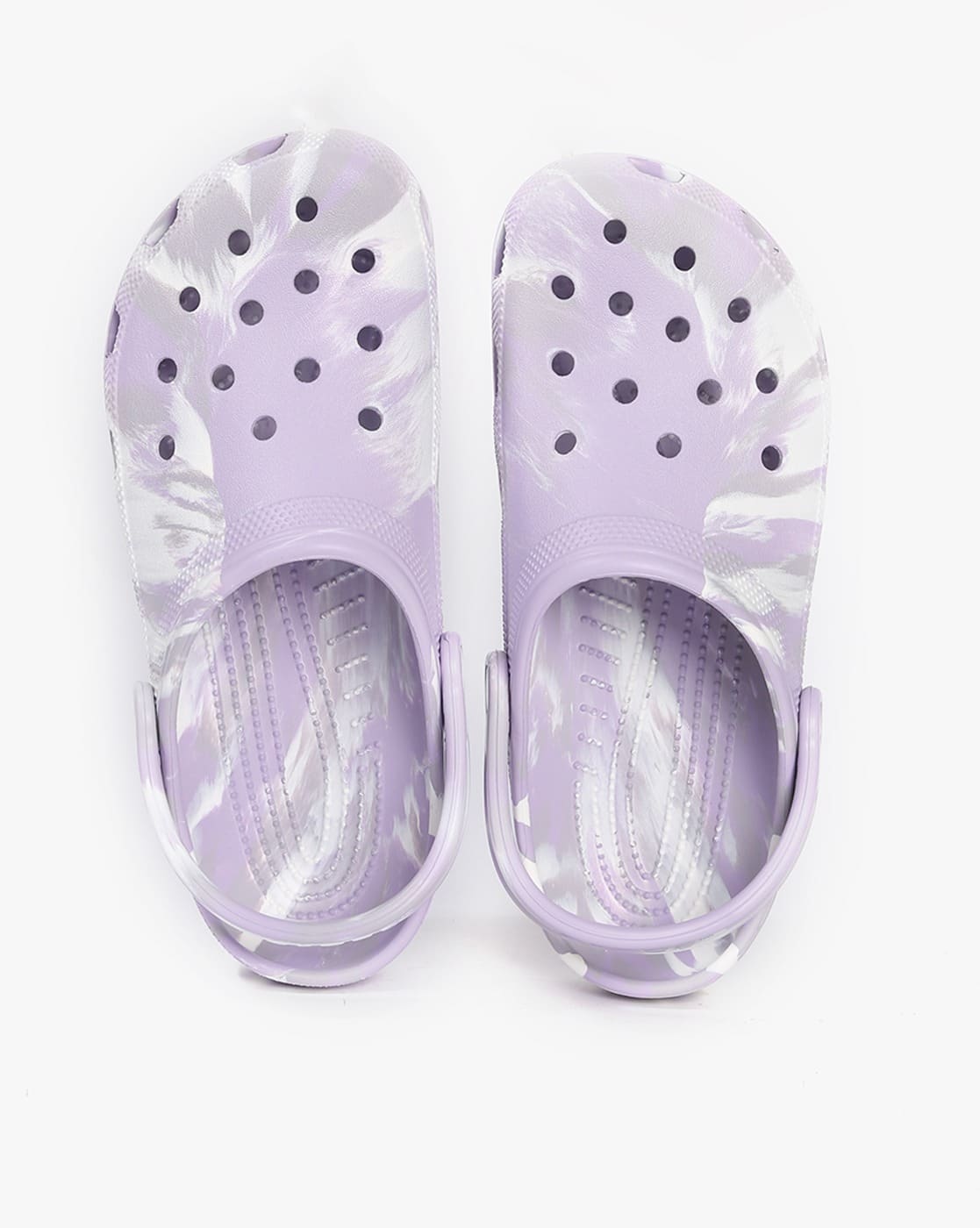 Purple Womens Tie Dye Crocs Size Buy Lavender Flat Shoes For Women By CROCS  Online