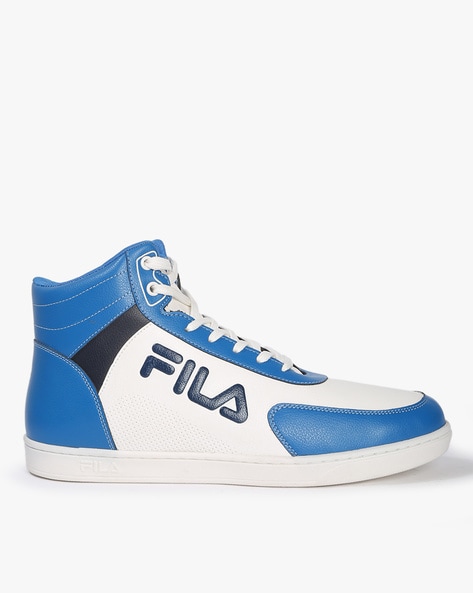 moeilijk tevreden te krijgen geur mini Buy White & Blue Casual Shoes for Men by FILA Online | Ajio.com