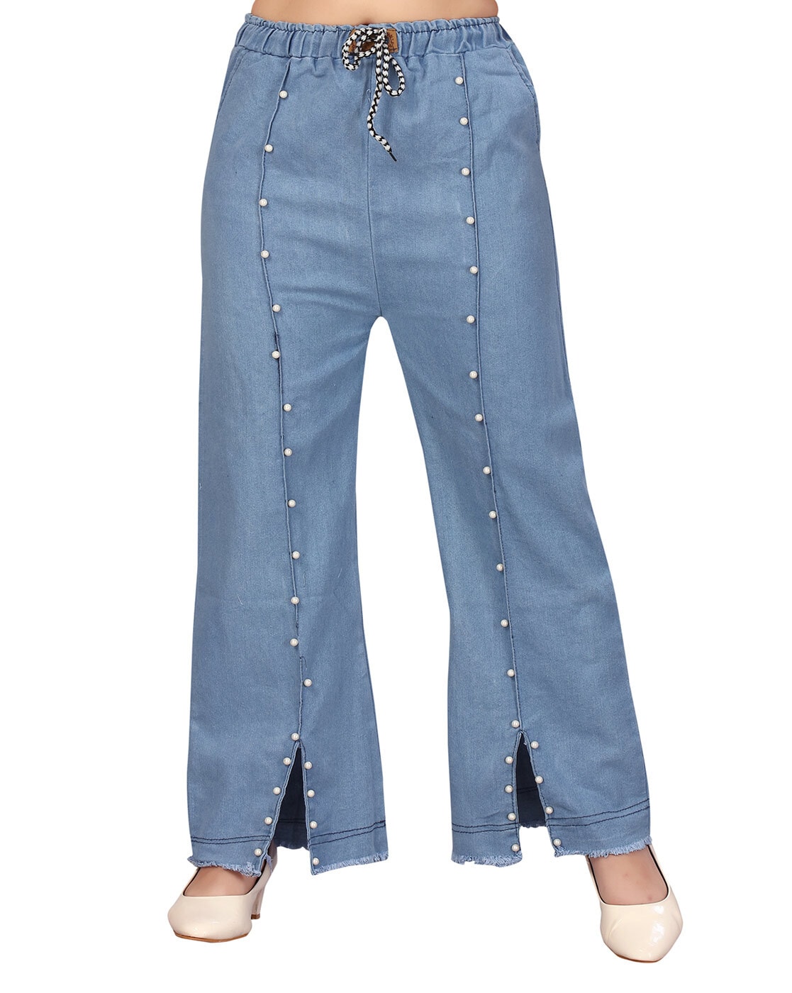 Buy Blue Jeans & Jeggings for Girls by AARIKA GIRLS ETHNIC Online