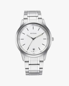 Men NP1806SM03 Water-Resistant Analogue Watch-image-6