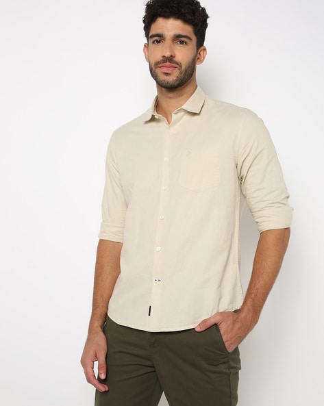 Buy Khaki Tshirts for Men by NETPLAY Online