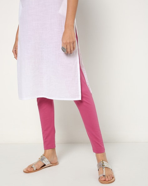 Buy Pink Leggings for Women by AVAASA MIX N' MATCH Online