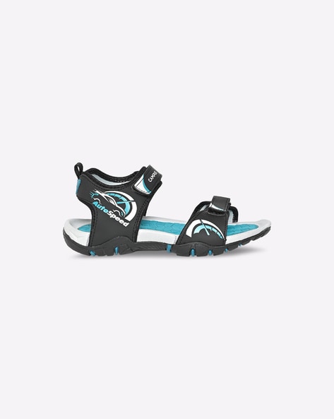 Buy Black Blue Sandals for Boys by Campus Online Ajio