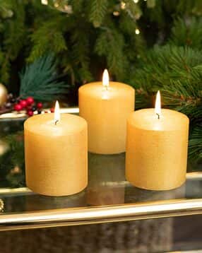 Set of 3 Scented Pillar Candles-image-41