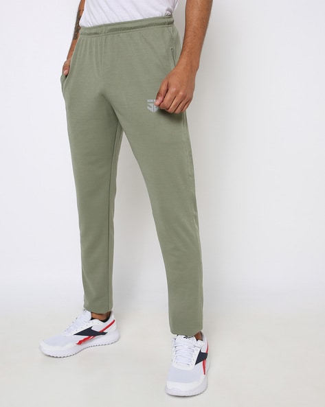 Buy Studiofit Solid Grey Relaxed Fit Track Pants from Westside