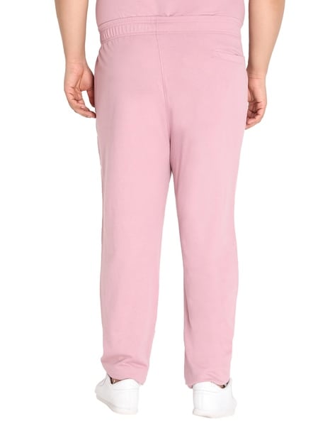 Mens pink 2025 track pants