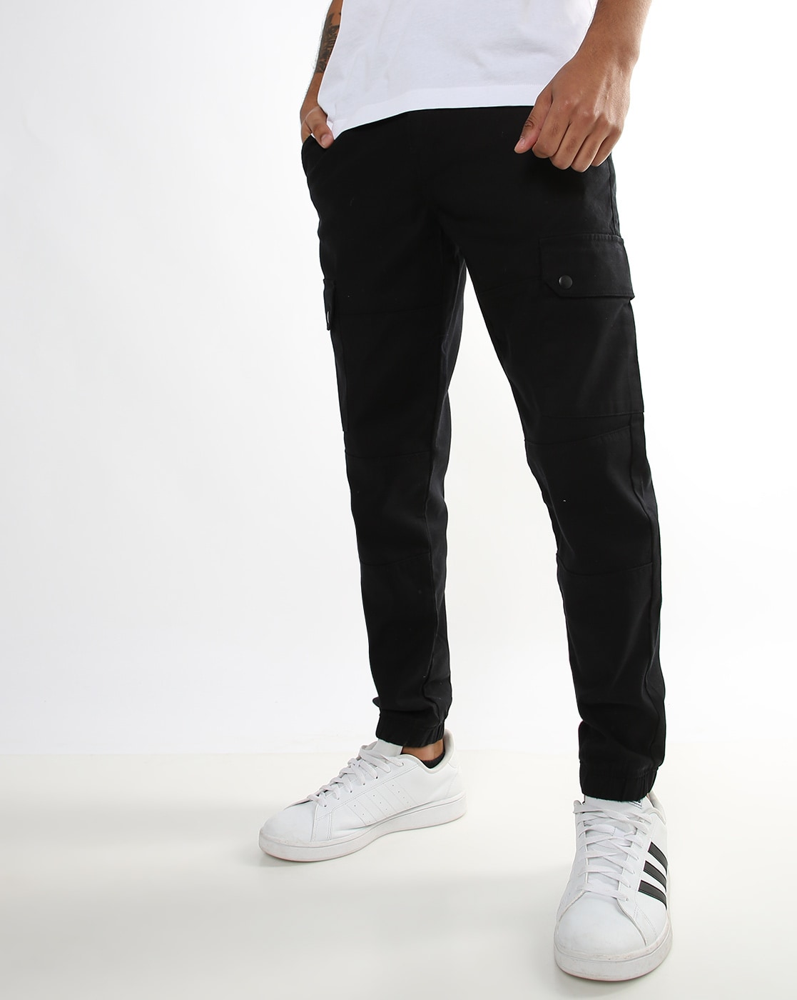 Tapered Cargo Trousers | James Lakeland