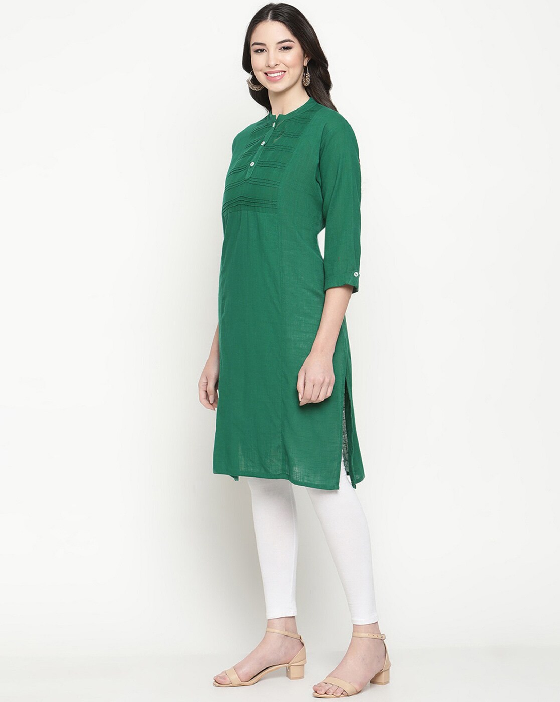 Indira Apparel Basics Dailywear Colorful Cotton Kurti Collection Online Buy