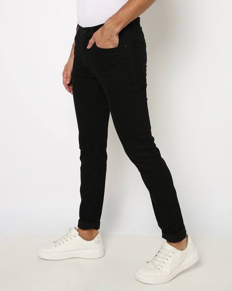 Lightly Washed Skinny Fit Jeans