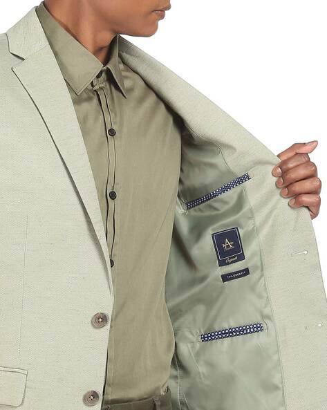Buy Light Green Blazers & Waistcoats for Men by ARROW Online 