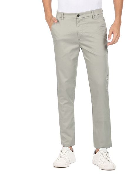 Arrow Sports Casual Trousers  Buy Arrow Sports Men Brown Flat Front  Corduroy Casual Trousers Online  Nykaa Fashion