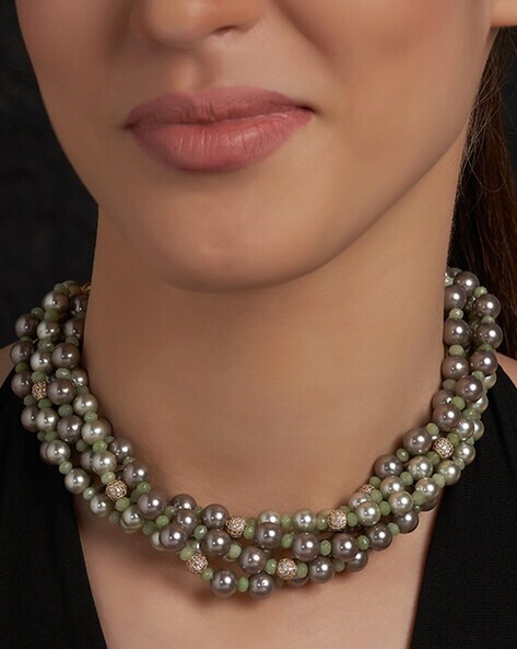 Buy White Necklaces & Pendants for Women by Srijagdamba Pearls Dealer  Online | Ajio.com