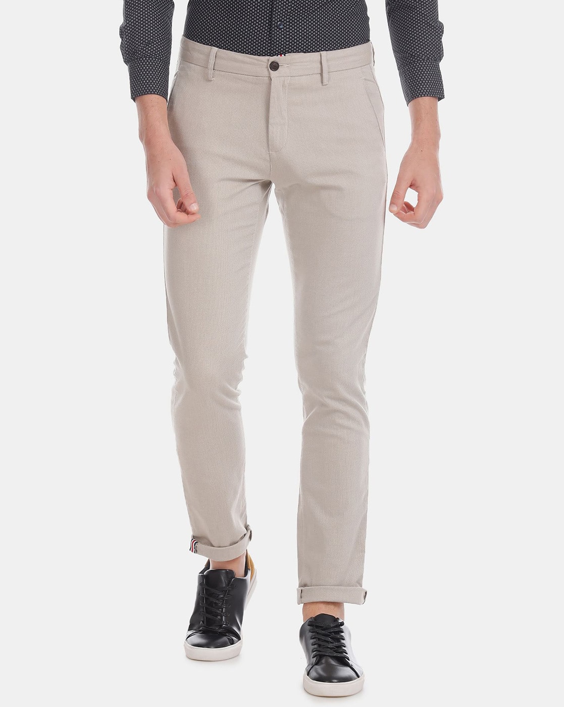 Arrow Sports Men's Slim Fit Pants (ASADTRO2841_Light Grey_30) : Amazon.in:  Fashion