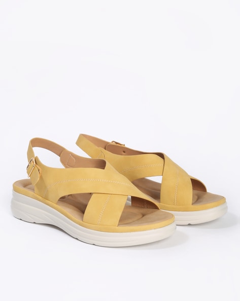 Buy Beige Flat Sandals for Women by Marc Loire Online | Ajio.com