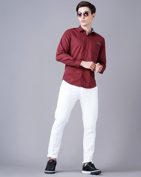 Aggregate more than 73 maroon color shirt matching pants - in.eteachers