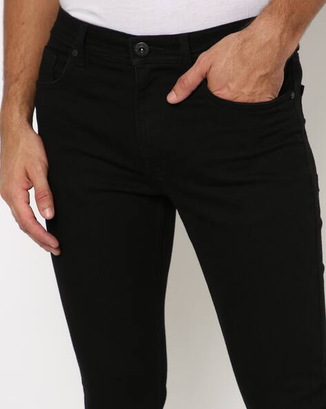 Lightly Washed Skinny Fit Jeans