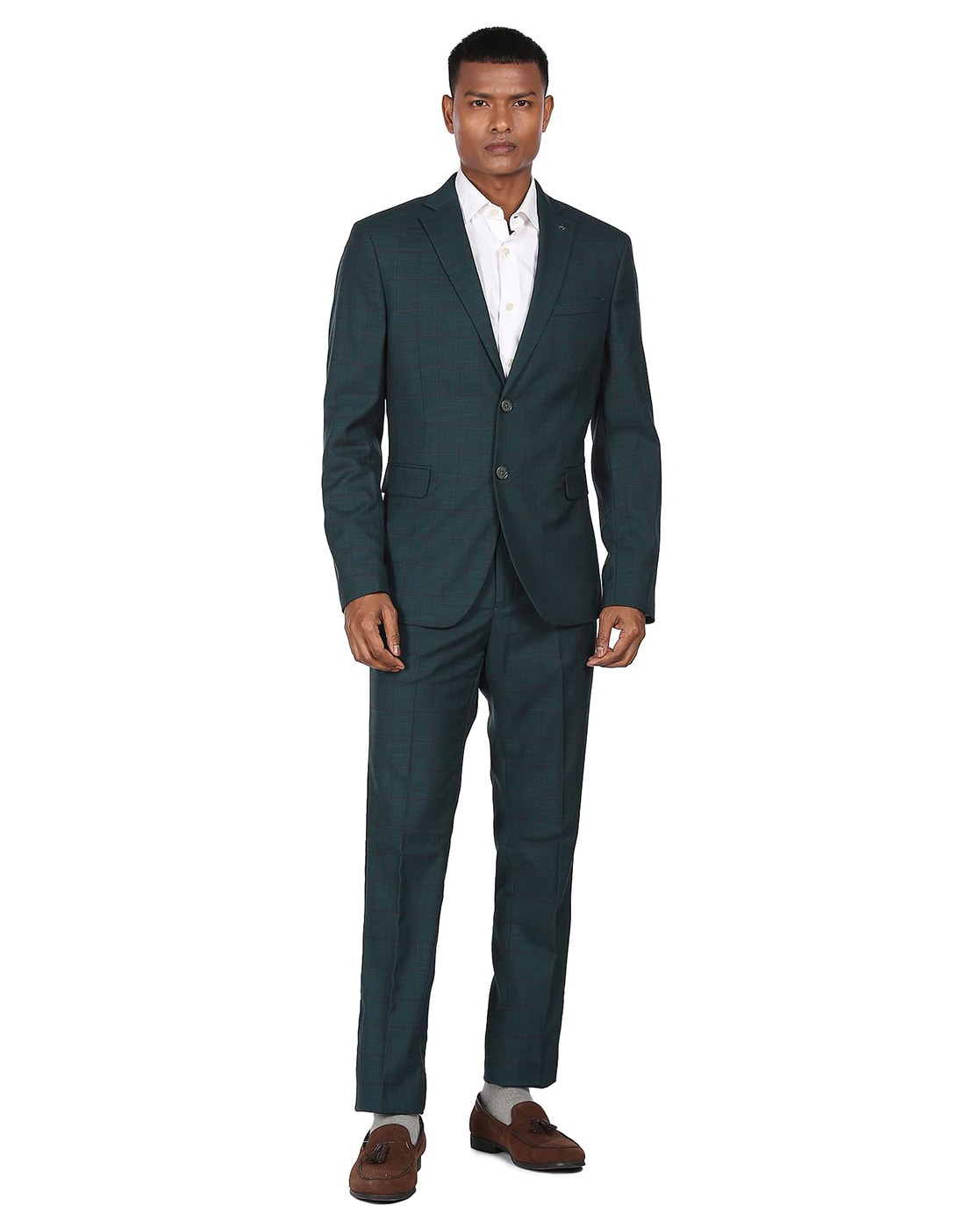 Buy Raymond Dark Brown Slim Fit Two Piece Suit for Men Online @ Tata CLiQ
