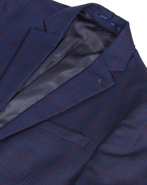 Buy Arrow Navy Regular Fit Three Piece Suits for Mens Online @ Tata CLiQ