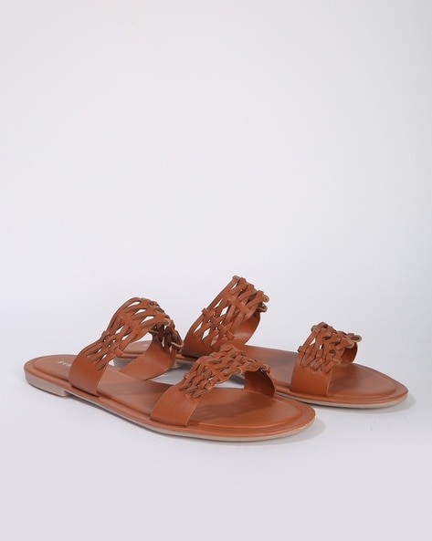 Power | Women's Rose Gold Flat Sandals | Ash UK Official Site