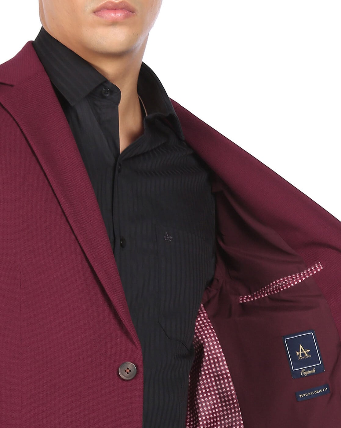 Arrow hot sale maroon blazer