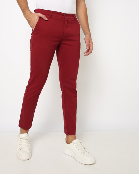 How to Wear Chinos Mens Style Guide  Red pants men Red pants outfit Chinos  men outfit