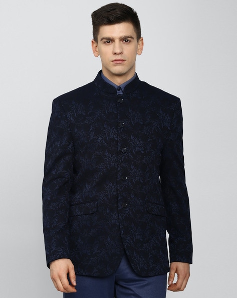 bandhgala suit van heusen