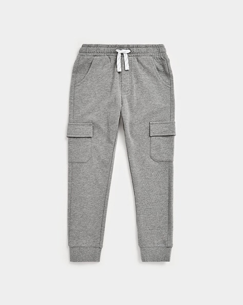 Boys grey cheap track pants