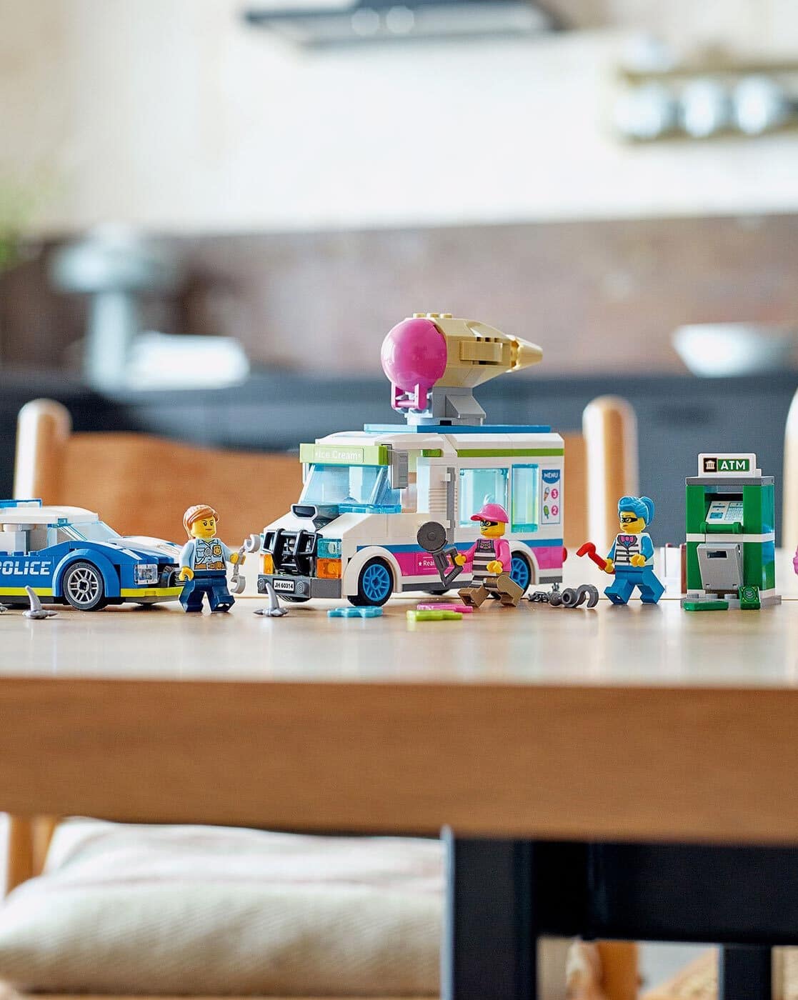 Buy Lego 60314 Ice Cream Truck Building Blocks Multicoloured