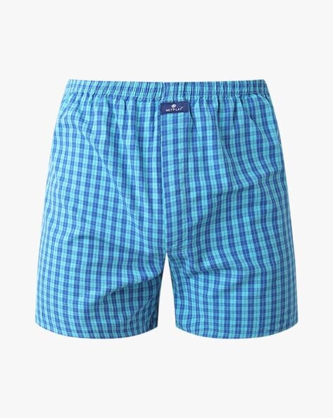 Buy Blue Boxers for Men by NETPLAY Online Ajio