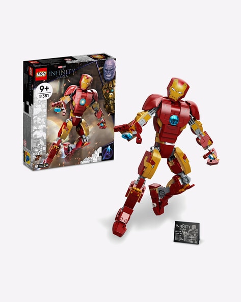 LEGO MOC Iron Man Mega Figure - fits official Lego Helmet by Albo.Lego