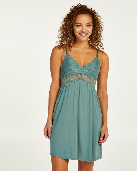 Nina Lace Slip Dress