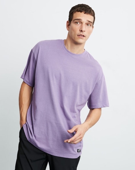 Buy Purple Tshirts for Men by Grimelange Online Ajio